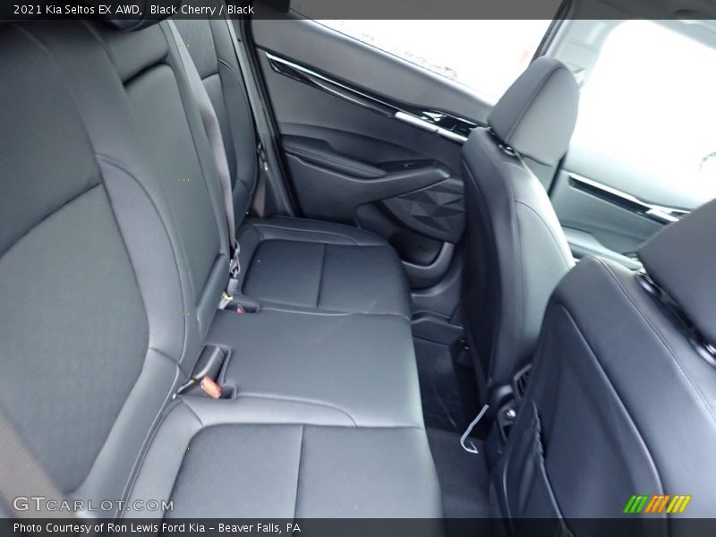 Black Cherry / Black 2021 Kia Seltos EX AWD