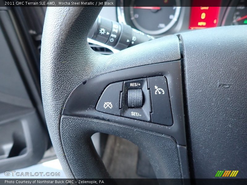 Mocha Steel Metallic / Jet Black 2011 GMC Terrain SLE AWD