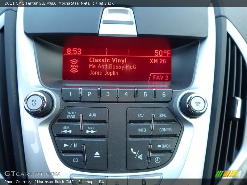 Mocha Steel Metallic / Jet Black 2011 GMC Terrain SLE AWD