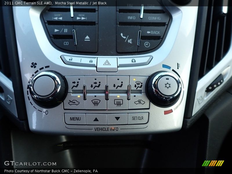 Mocha Steel Metallic / Jet Black 2011 GMC Terrain SLE AWD