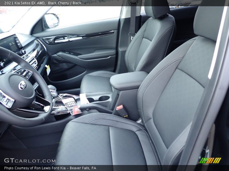  2021 Seltos EX AWD Black Interior