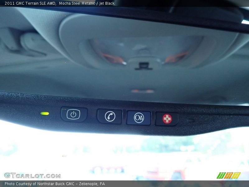 Mocha Steel Metallic / Jet Black 2011 GMC Terrain SLE AWD