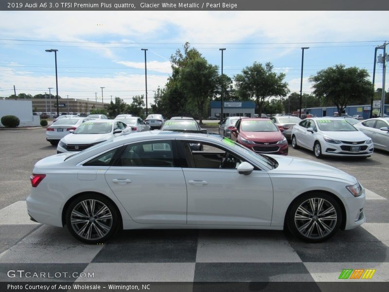  2019 A6 3.0 TFSI Premium Plus quattro Glacier White Metallic