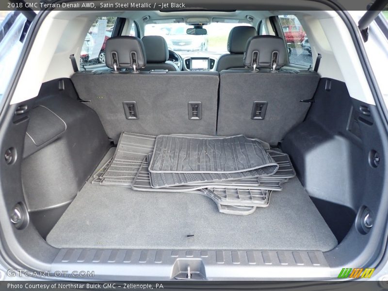 Satin Steel Metallic / ­Jet Black 2018 GMC Terrain Denali AWD