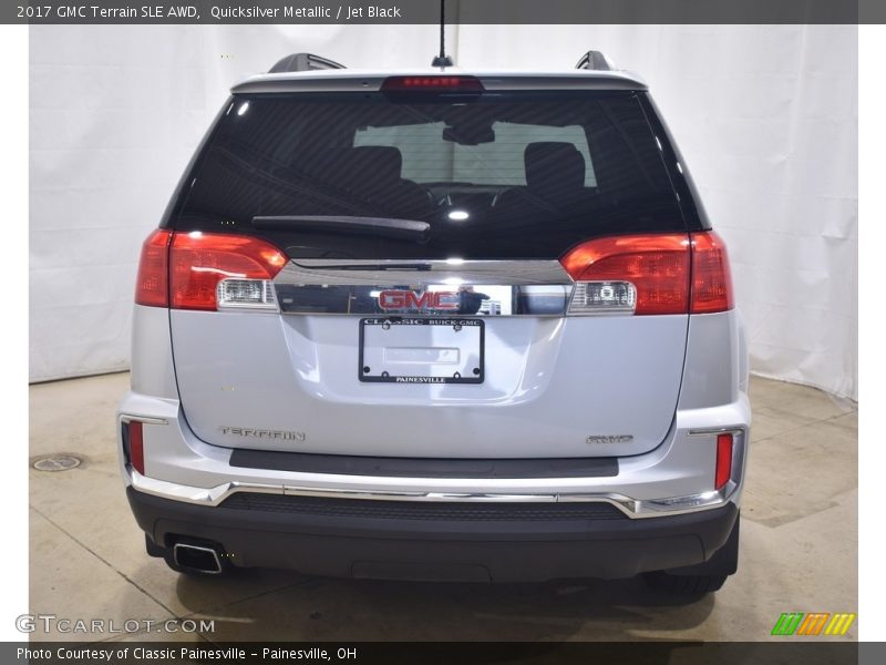 Quicksilver Metallic / Jet Black 2017 GMC Terrain SLE AWD