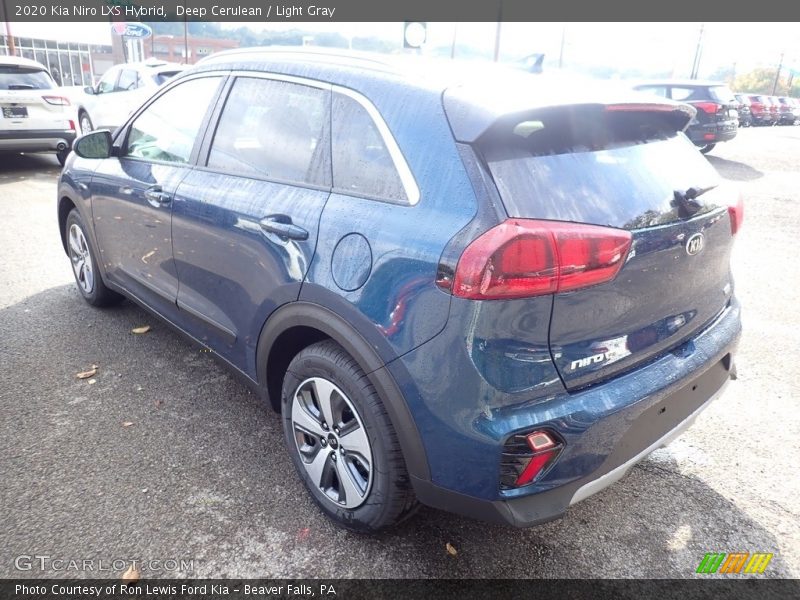 Deep Cerulean / Light Gray 2020 Kia Niro LXS Hybrid