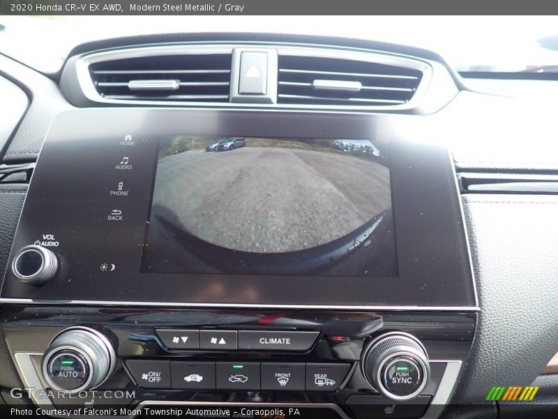 Modern Steel Metallic / Gray 2020 Honda CR-V EX AWD