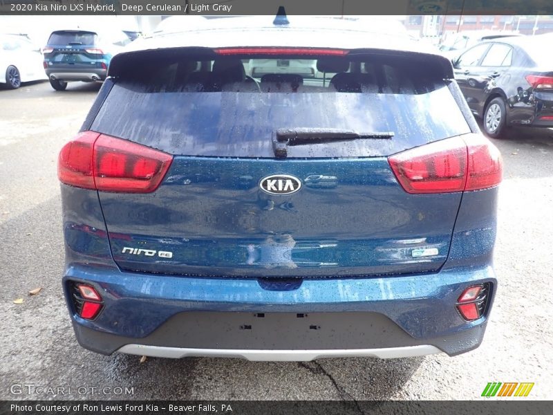 Deep Cerulean / Light Gray 2020 Kia Niro LXS Hybrid
