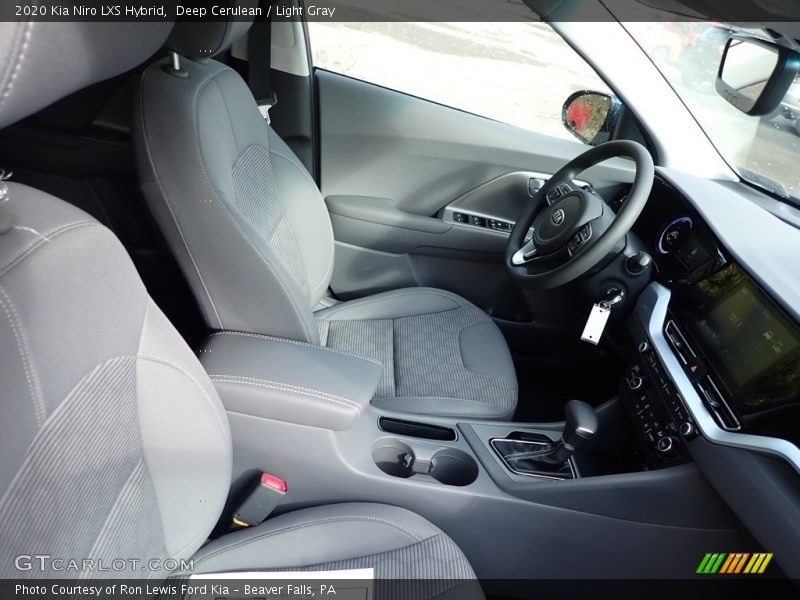 Deep Cerulean / Light Gray 2020 Kia Niro LXS Hybrid