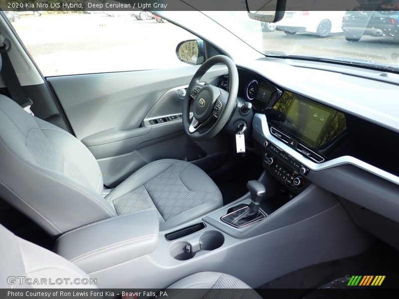 Deep Cerulean / Light Gray 2020 Kia Niro LXS Hybrid
