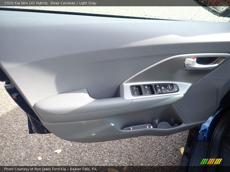 Deep Cerulean / Light Gray 2020 Kia Niro LXS Hybrid