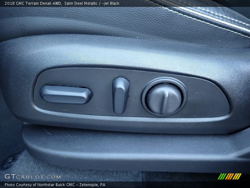 Satin Steel Metallic / ­Jet Black 2018 GMC Terrain Denali AWD