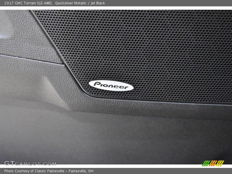 Quicksilver Metallic / Jet Black 2017 GMC Terrain SLE AWD