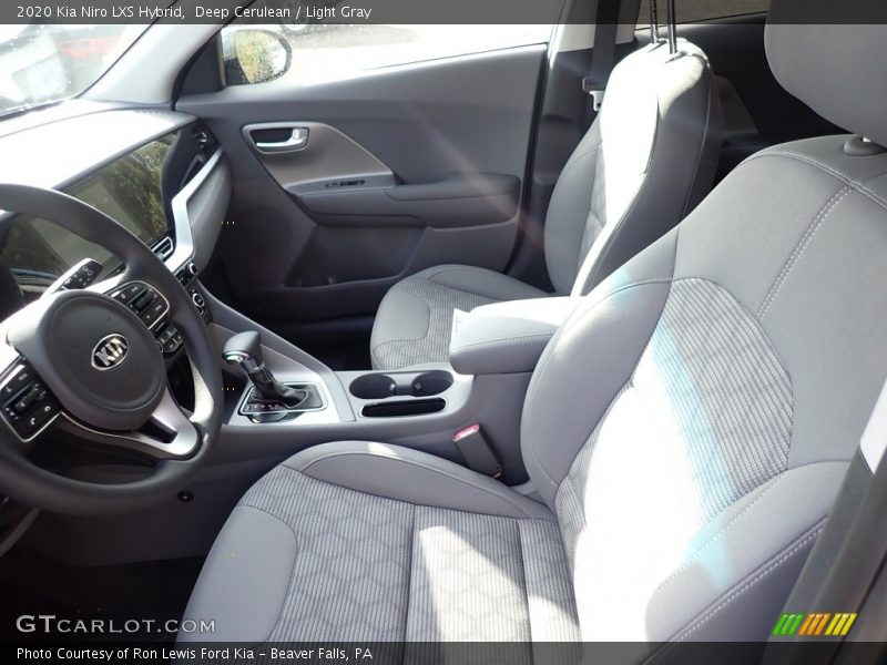 Deep Cerulean / Light Gray 2020 Kia Niro LXS Hybrid