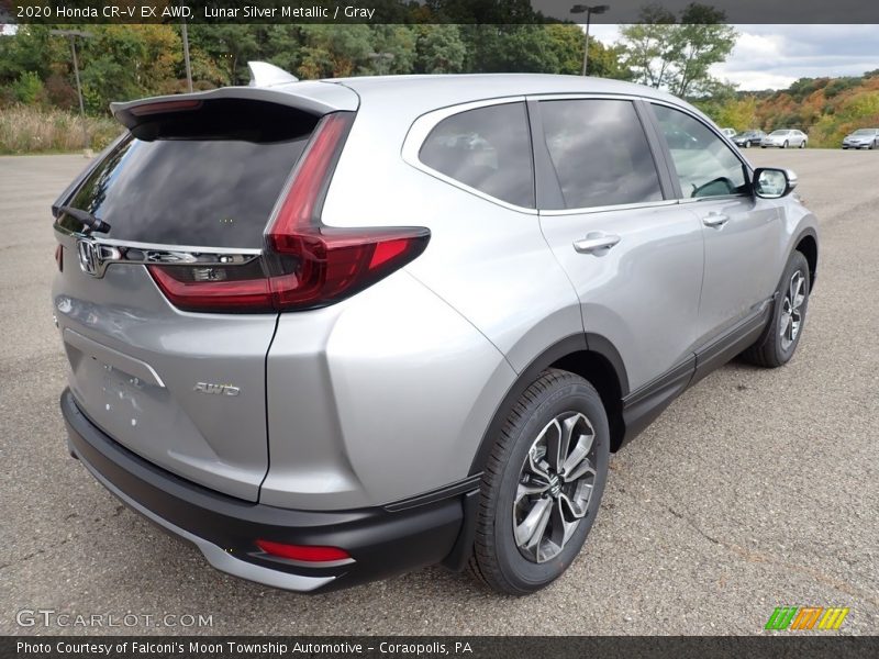 Lunar Silver Metallic / Gray 2020 Honda CR-V EX AWD