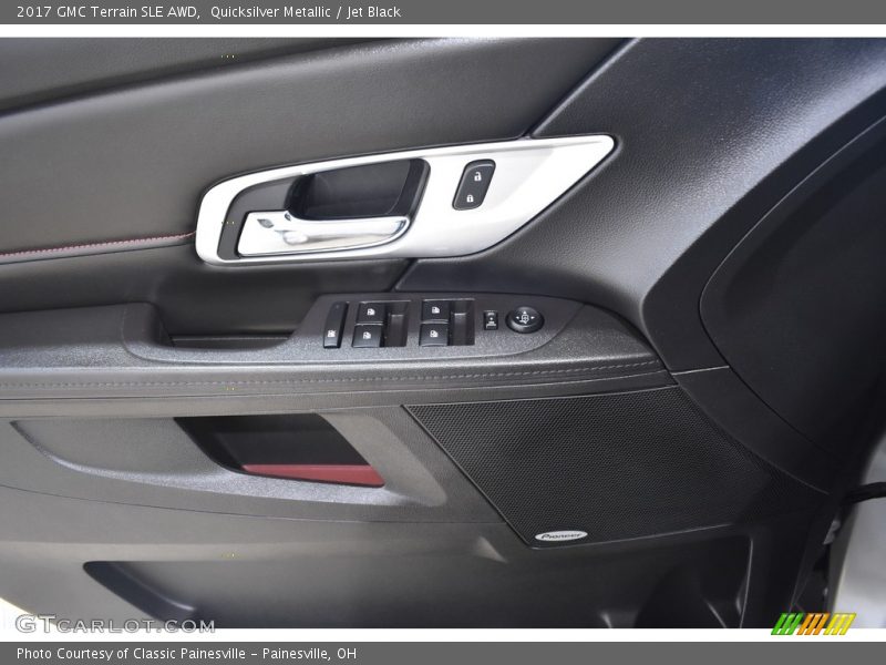 Quicksilver Metallic / Jet Black 2017 GMC Terrain SLE AWD