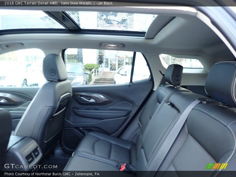Satin Steel Metallic / ­Jet Black 2018 GMC Terrain Denali AWD