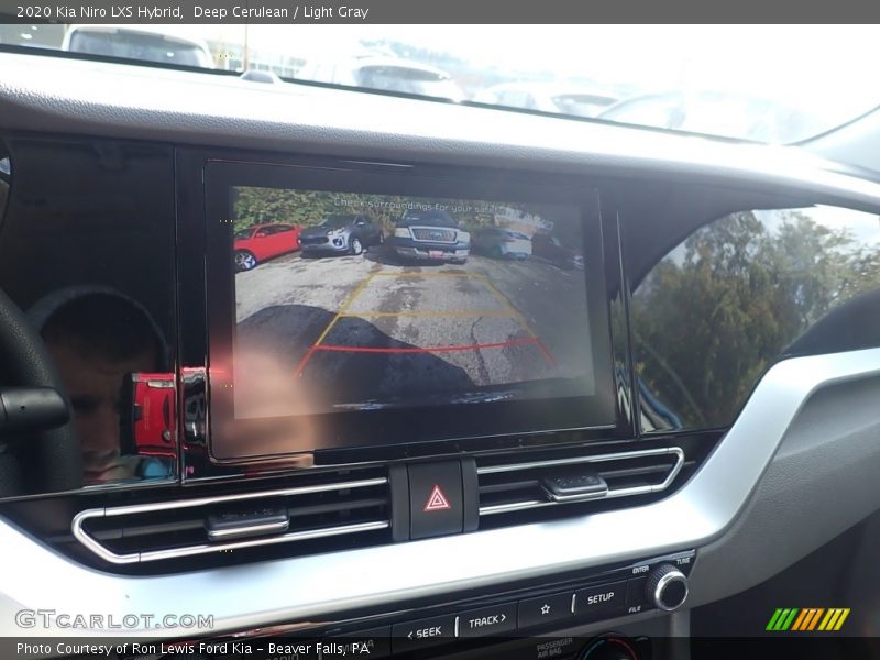 Deep Cerulean / Light Gray 2020 Kia Niro LXS Hybrid