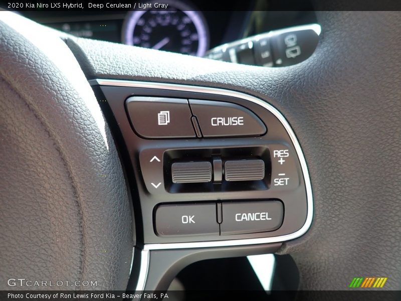 Deep Cerulean / Light Gray 2020 Kia Niro LXS Hybrid