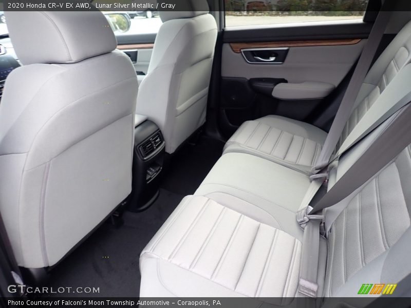 Lunar Silver Metallic / Gray 2020 Honda CR-V EX AWD