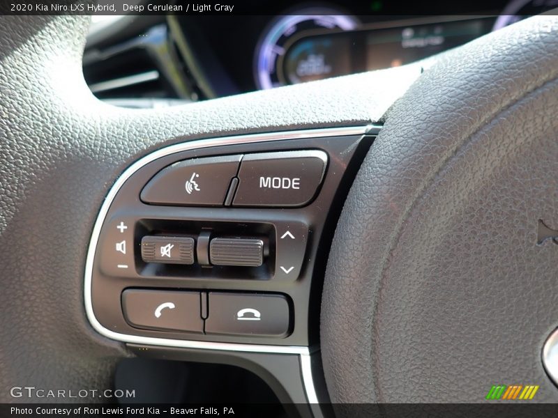Deep Cerulean / Light Gray 2020 Kia Niro LXS Hybrid