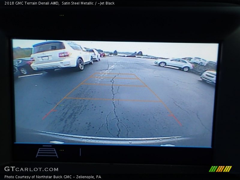 Satin Steel Metallic / ­Jet Black 2018 GMC Terrain Denali AWD