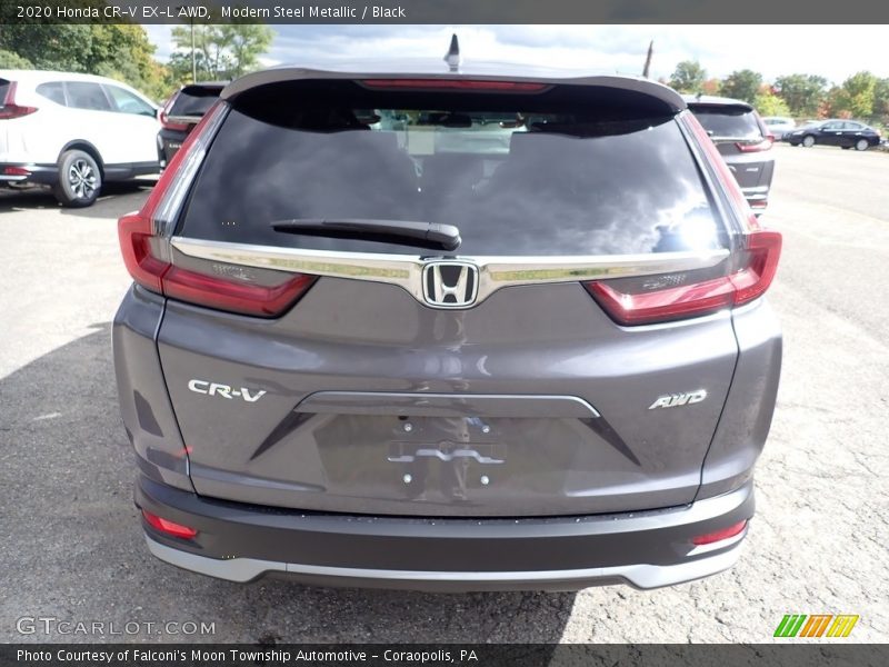 Modern Steel Metallic / Black 2020 Honda CR-V EX-L AWD