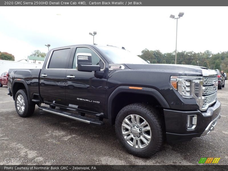 Carbon Black Metallic / Jet Black 2020 GMC Sierra 2500HD Denali Crew Cab 4WD