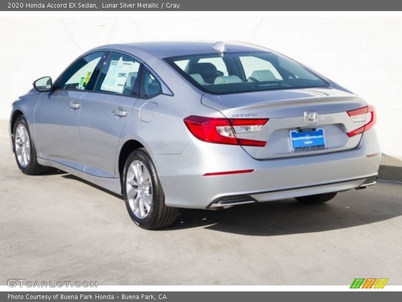 Lunar Silver Metallic / Gray 2020 Honda Accord EX Sedan