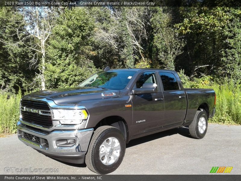 Granite Crystal Metallic / Black/Diesel Gray 2020 Ram 2500 Big Horn Crew Cab 4x4