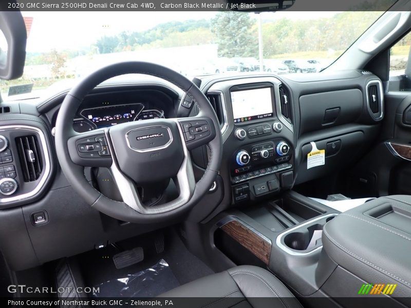 Carbon Black Metallic / Jet Black 2020 GMC Sierra 2500HD Denali Crew Cab 4WD