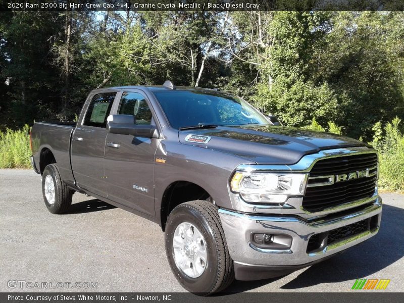 Granite Crystal Metallic / Black/Diesel Gray 2020 Ram 2500 Big Horn Crew Cab 4x4