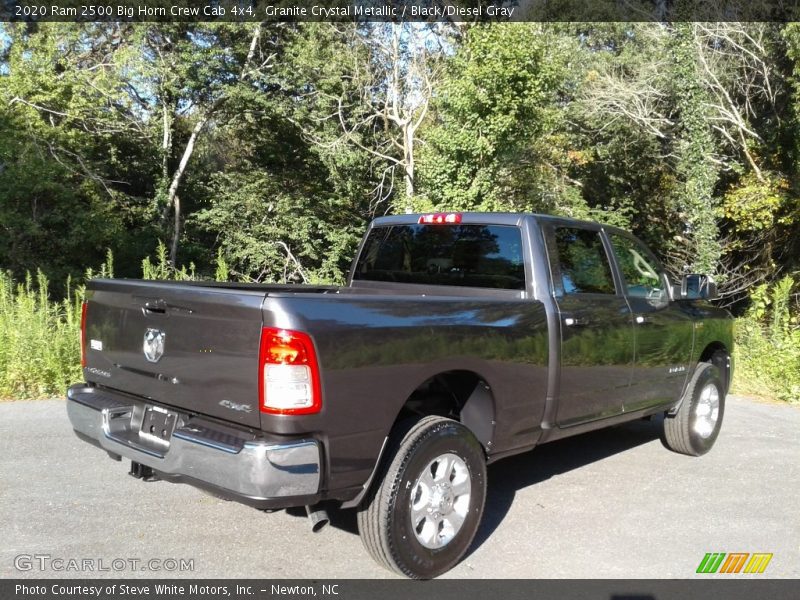 Granite Crystal Metallic / Black/Diesel Gray 2020 Ram 2500 Big Horn Crew Cab 4x4