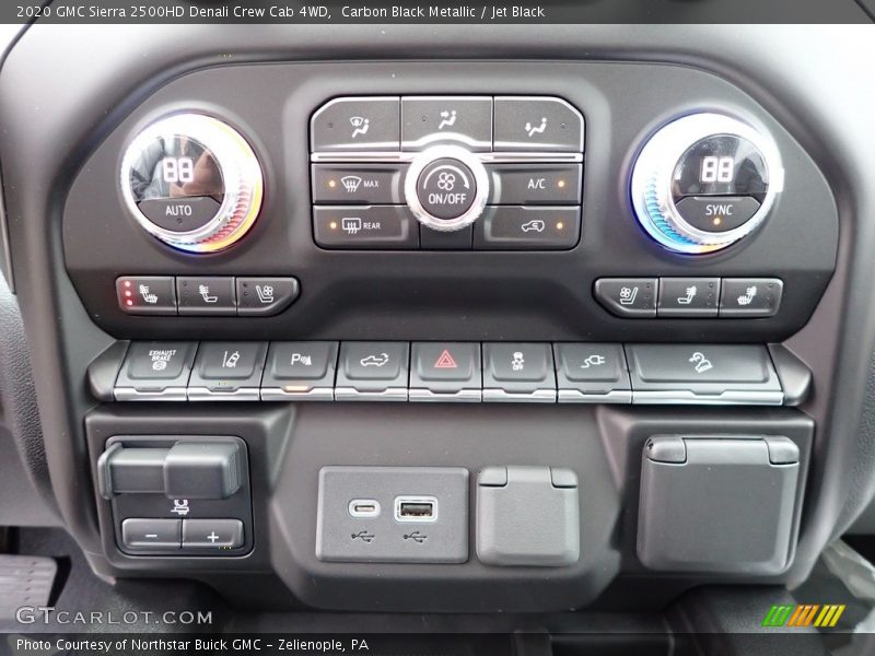 Carbon Black Metallic / Jet Black 2020 GMC Sierra 2500HD Denali Crew Cab 4WD