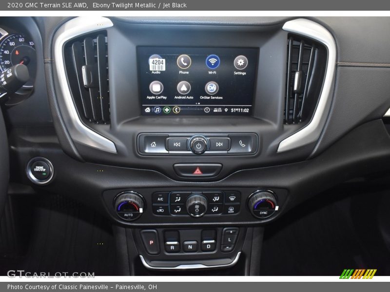Ebony Twilight Metallic / Jet Black 2020 GMC Terrain SLE AWD