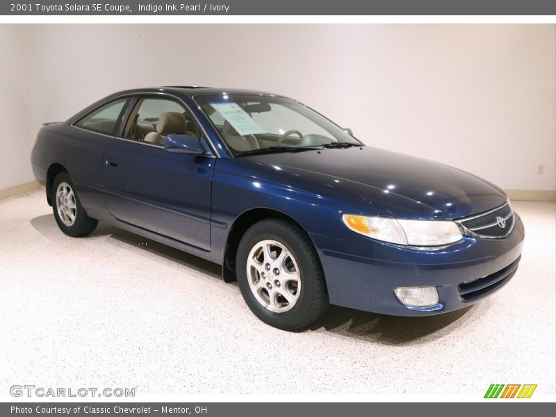 Indigo Ink Pearl / Ivory 2001 Toyota Solara SE Coupe