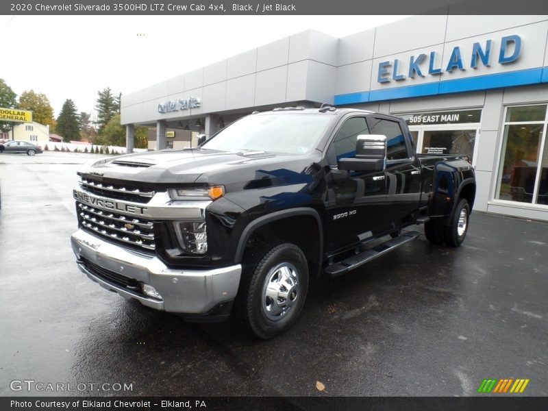 Black / Jet Black 2020 Chevrolet Silverado 3500HD LTZ Crew Cab 4x4