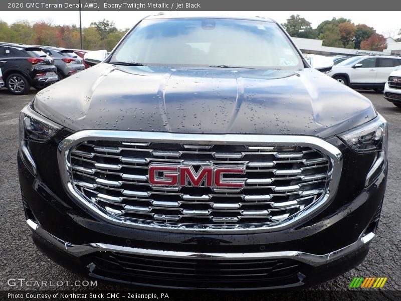 Ebony Twilight Metallic / Jet Black 2020 GMC Terrain Denali AWD