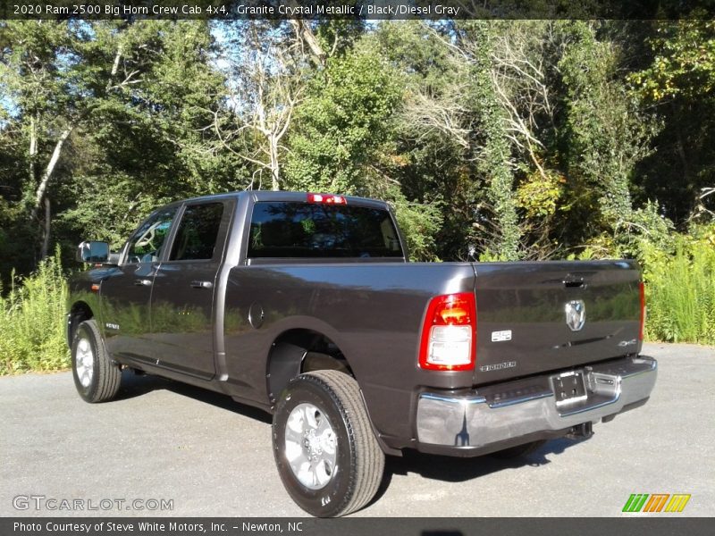Granite Crystal Metallic / Black/Diesel Gray 2020 Ram 2500 Big Horn Crew Cab 4x4