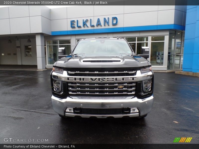 Black / Jet Black 2020 Chevrolet Silverado 3500HD LTZ Crew Cab 4x4