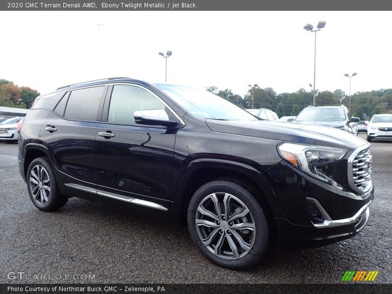 Ebony Twilight Metallic / Jet Black 2020 GMC Terrain Denali AWD