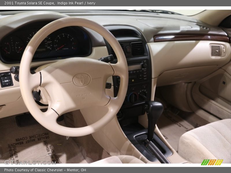 Indigo Ink Pearl / Ivory 2001 Toyota Solara SE Coupe