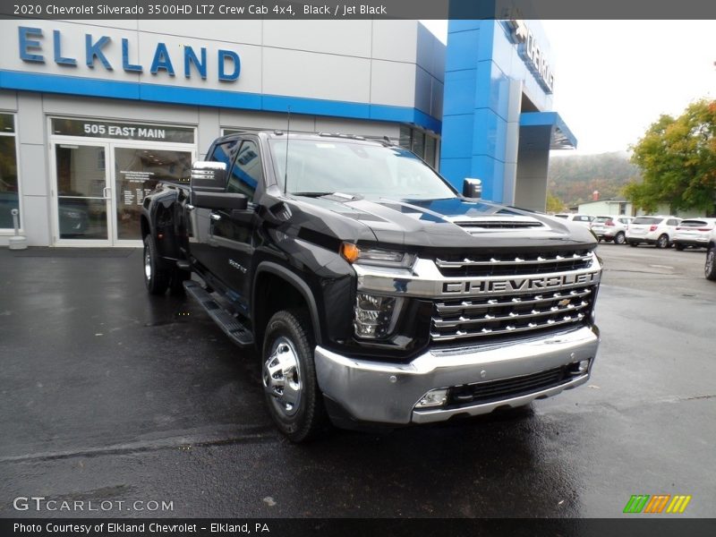 Black / Jet Black 2020 Chevrolet Silverado 3500HD LTZ Crew Cab 4x4