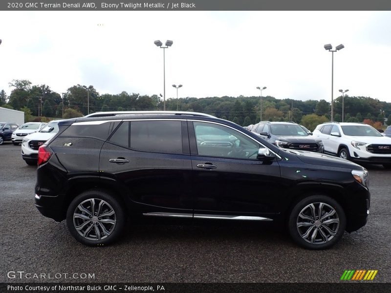 Ebony Twilight Metallic / Jet Black 2020 GMC Terrain Denali AWD