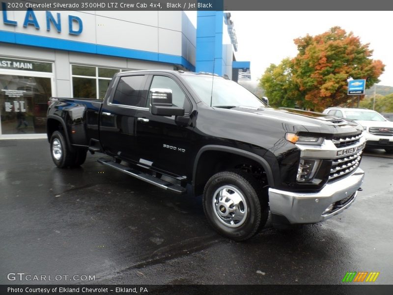 Black / Jet Black 2020 Chevrolet Silverado 3500HD LTZ Crew Cab 4x4