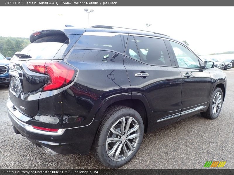 Ebony Twilight Metallic / Jet Black 2020 GMC Terrain Denali AWD