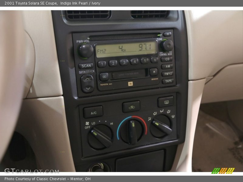 Indigo Ink Pearl / Ivory 2001 Toyota Solara SE Coupe
