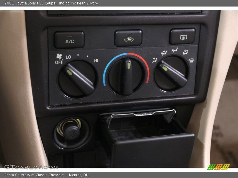 Indigo Ink Pearl / Ivory 2001 Toyota Solara SE Coupe