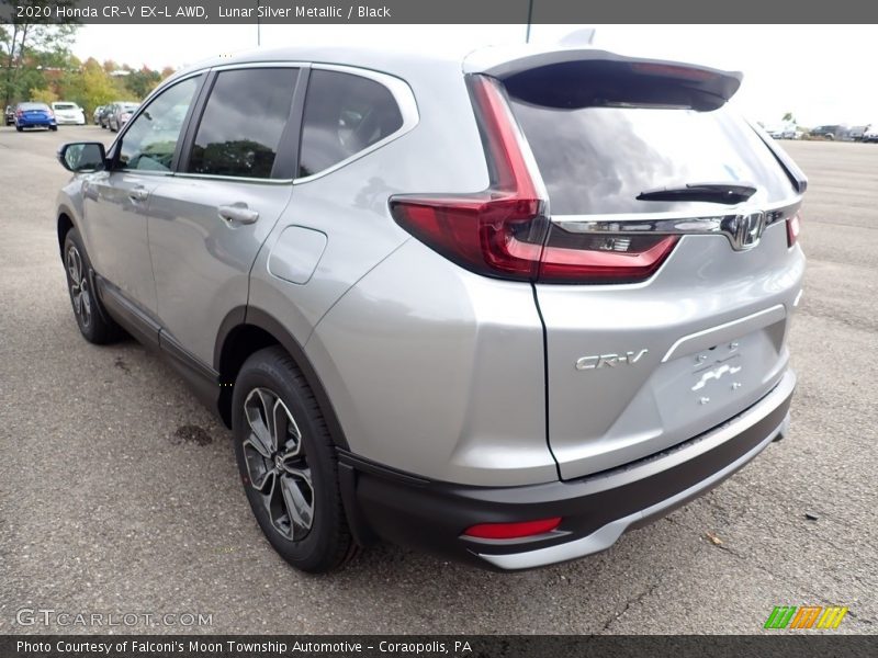 Lunar Silver Metallic / Black 2020 Honda CR-V EX-L AWD