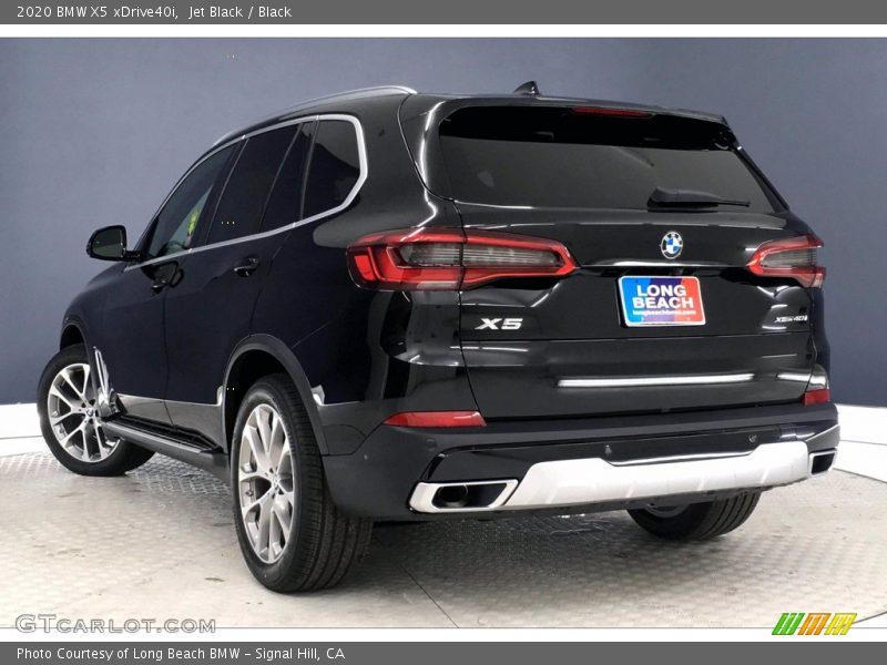 Jet Black / Black 2020 BMW X5 xDrive40i